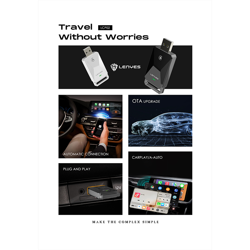CarPlay & Android Auto Lenyes LCP02