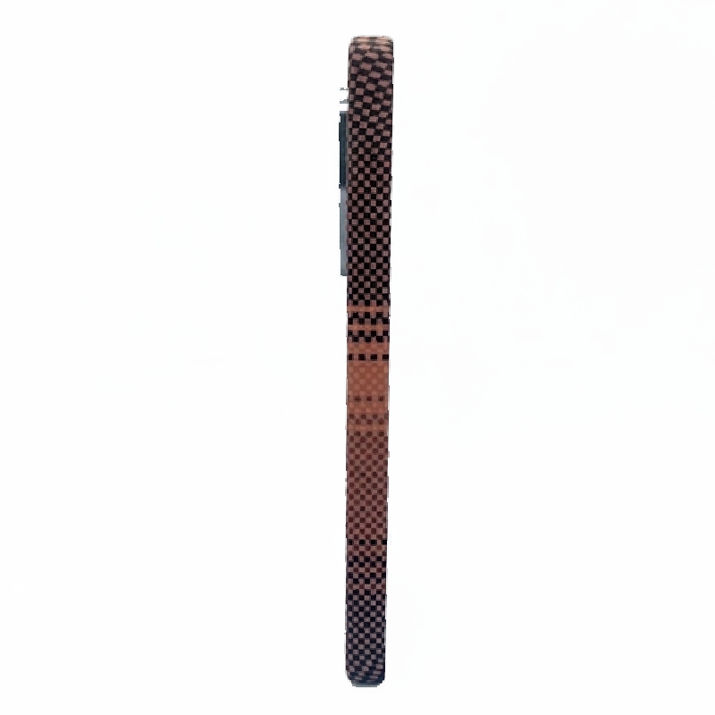 Samsung S25 Ultra Case, Ultra-Thin, Brown Sunset Design, Premium Woven Protection