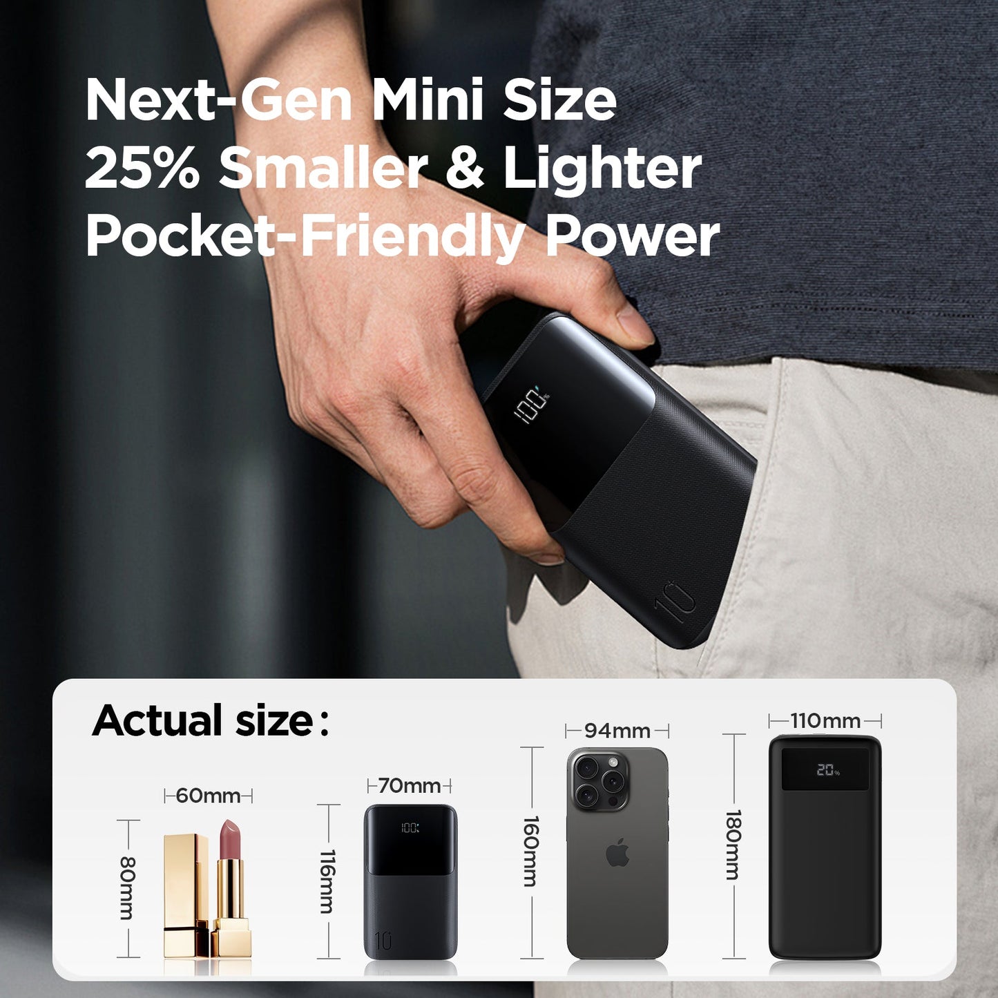 Joyroom Power Bank JR-QP191 Mini Star Series