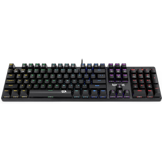 REDRAGON K608 Valheim Rainbow Gaming 104 Keys NKRO Mechanical Keyboard