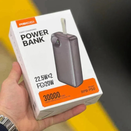 Recci Power Bank RPB-P75 30000 mAh