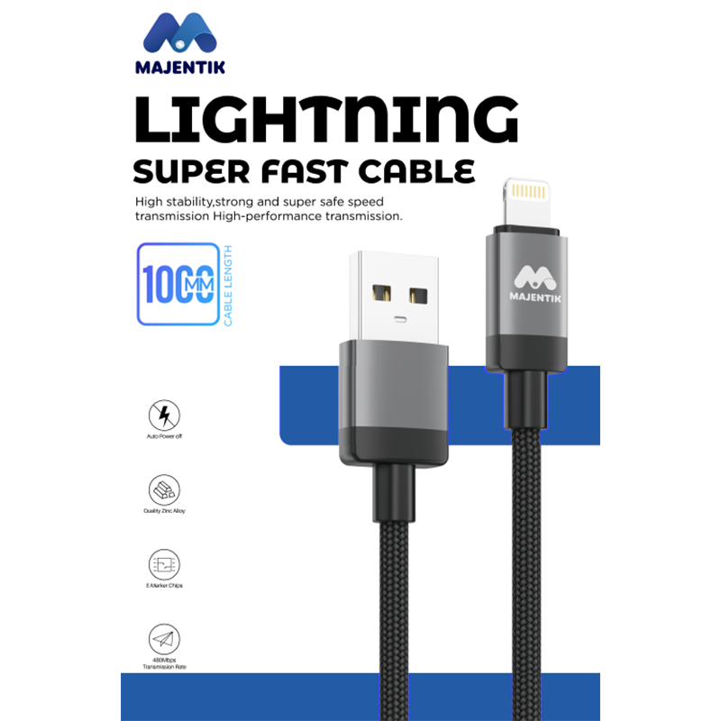Majentik Cable CL-021 USB A To Lightning