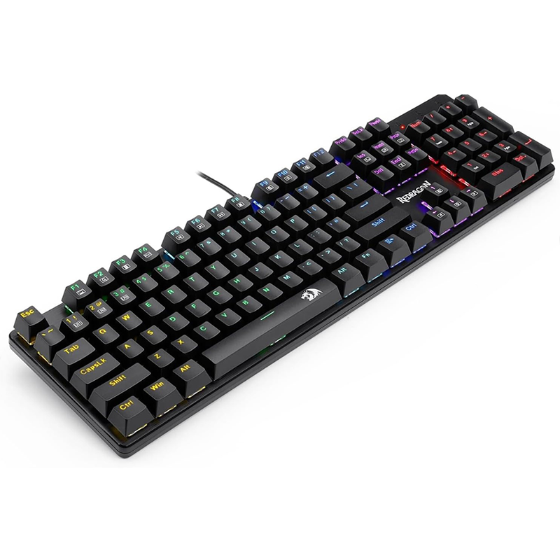 REDRAGON K608 Valheim Rainbow Gaming 104 Keys NKRO Mechanical Keyboard