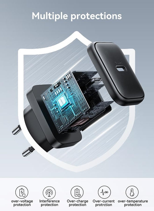 Joyroom JR-TCF23EU Charger 25W PD - Black