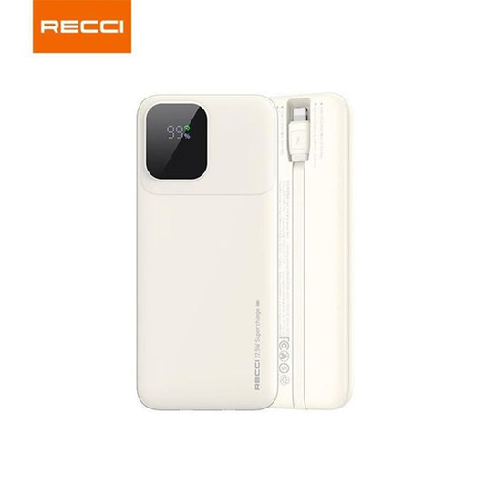 Recci Power Bank RPB-P68 22.5W PD 20W Fast Charging 20000 mAh