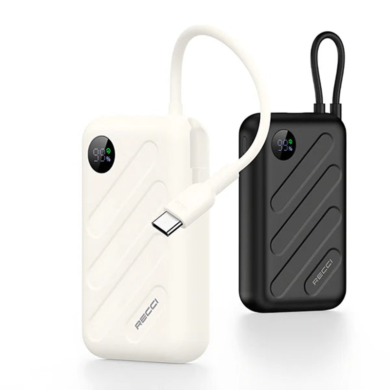 Recci RPB-P19 Power Bank 10000mAh with PD30W Dual Fast Charging