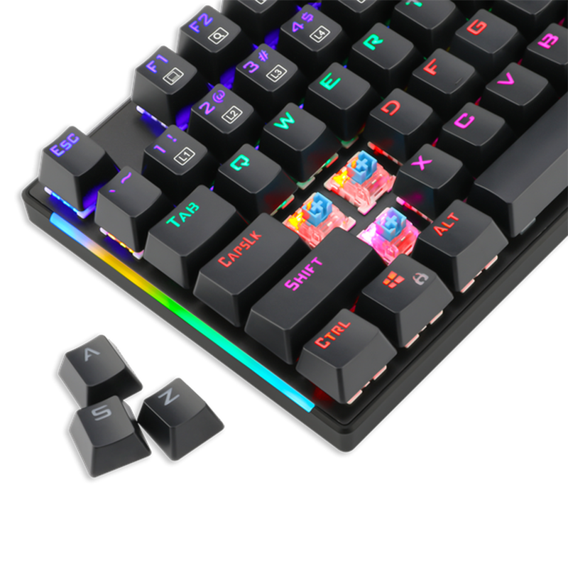T-DAGGER Double-shot Gaming Mechanical Inject Keyboard - Blue, T-TGK310 NAXOS