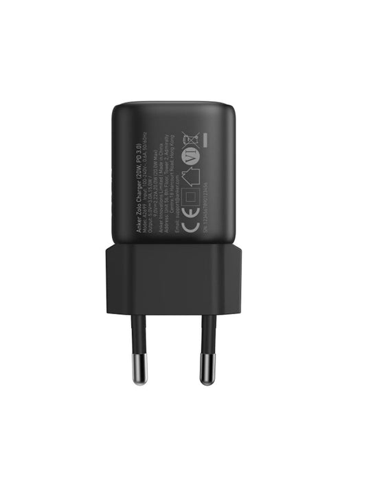 Anker Zolo Wall Charger 20W Black