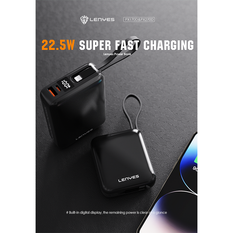 Power Bank Lenyes PX170D 10,000 mAh