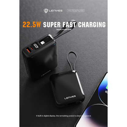 Power Bank Lenyes PX170D 10,000 mAh