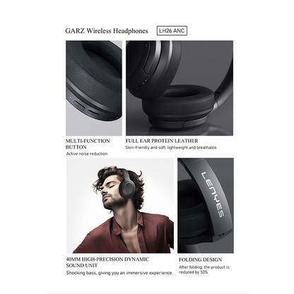 Lenyes Wireless ANC  Headphones - LH26 ANC