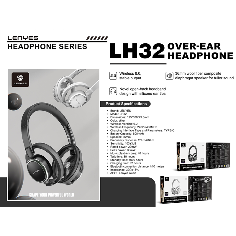 Lenyes Wireless  Headphones - LH32