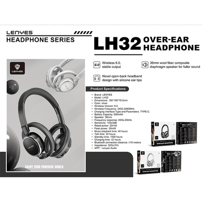 Lenyes Wireless  Headphones - LH32