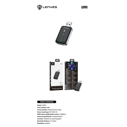CarPlay & Android Auto Lenyes LCP01