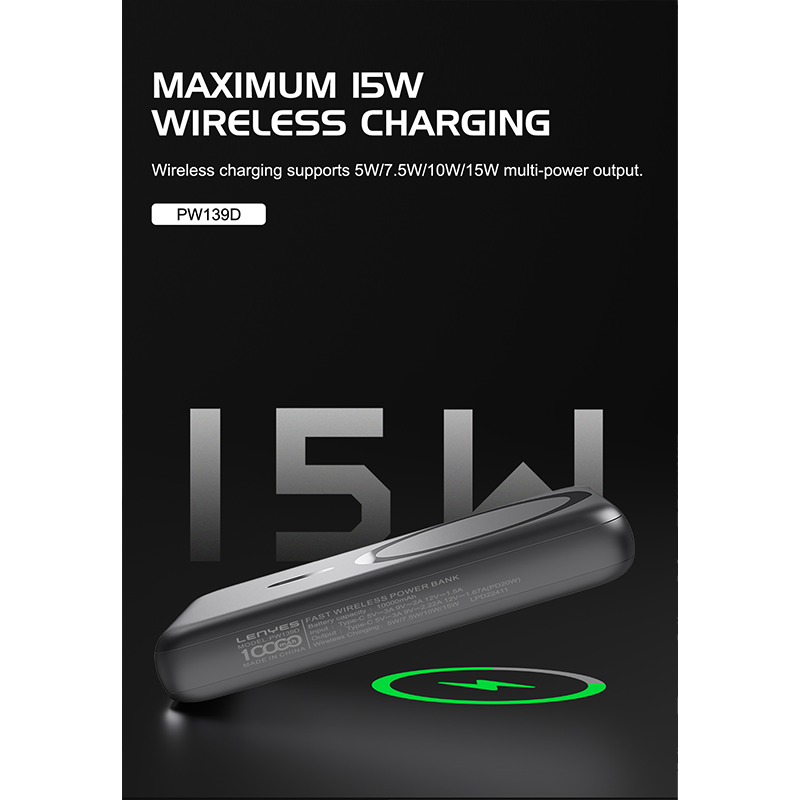 Power Bank Lenyes PW139D 10000 mAh