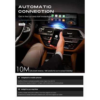 CarPlay & Android Auto Lenyes LCP02