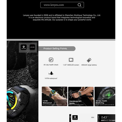 Smart Watch Lenyes Orbis