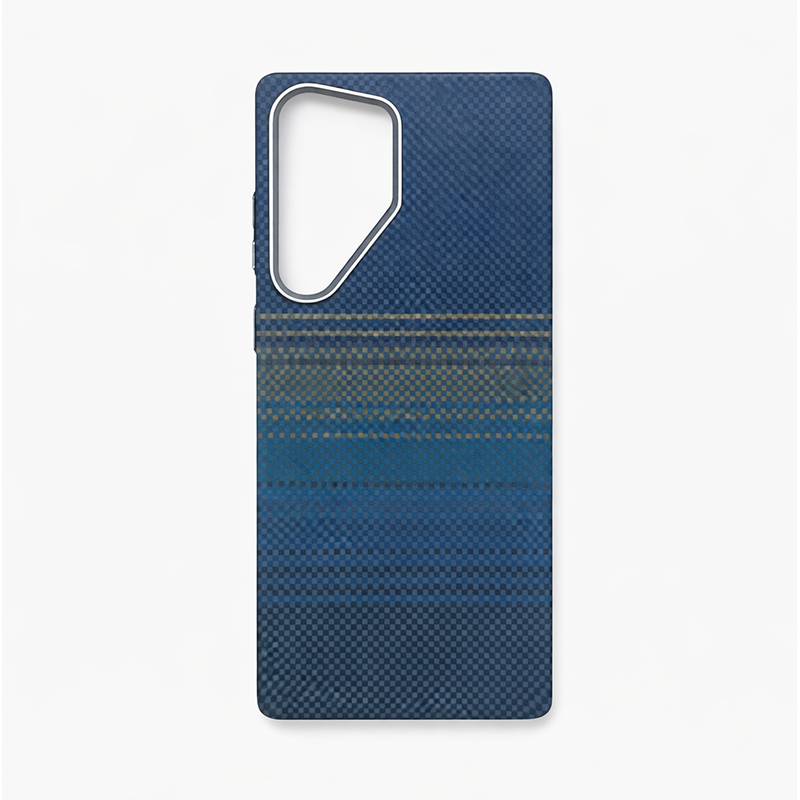 Samsung S25 Ultra Case, Ultra-Thin, MoonRise Design, Premium Woven Protection