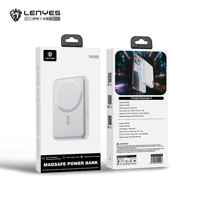 Power Bank Lenyes PW139D 10000 mAh
