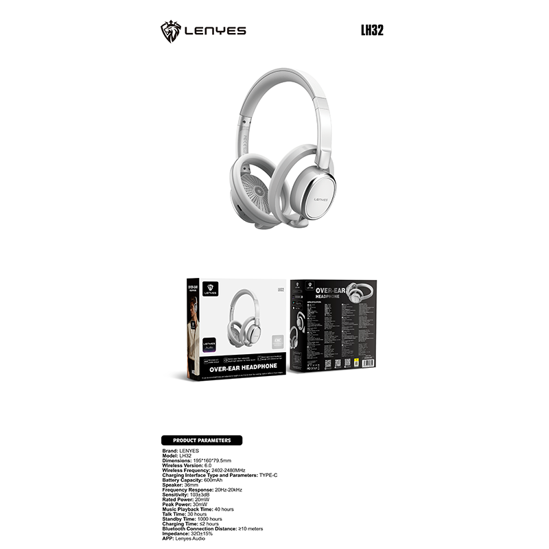 Lenyes Wireless  Headphones - LH32