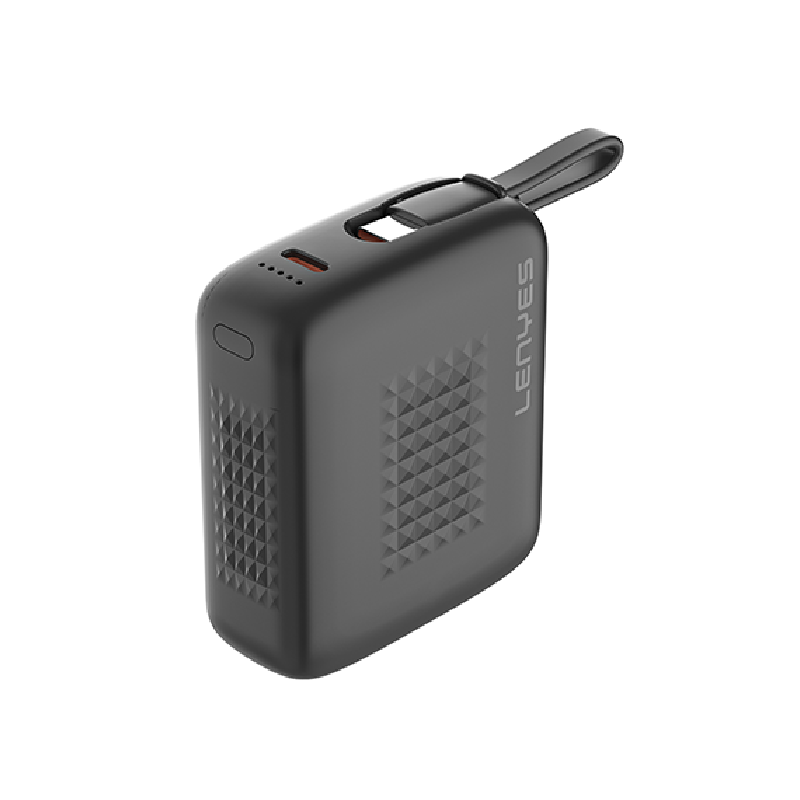 Power Bank Lenyes PX169D 22.5W 10,000 mAh, Built-in Type-C Cable