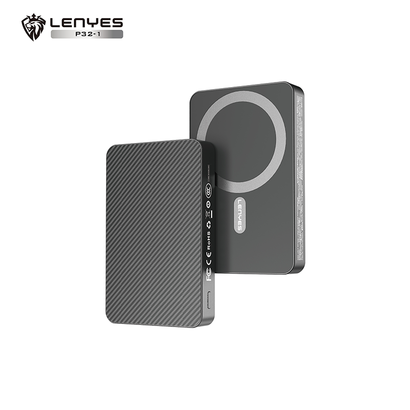 Power Bank Lenyes P32-1 10000 mAh 20W PD 15W MagSafe