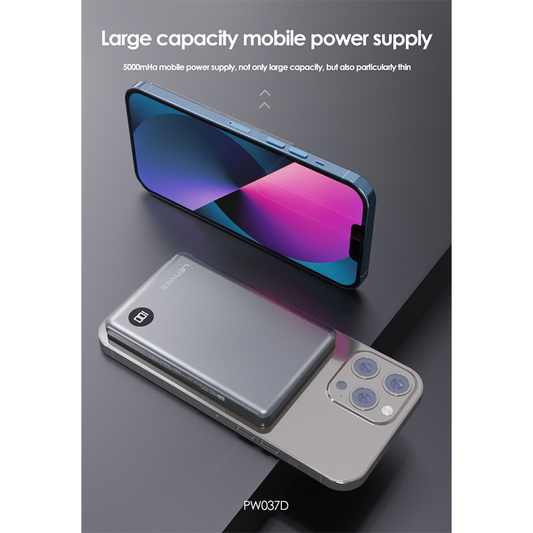 Lenyes Ultra-Slim Power Bank 5000 mAh PW037D