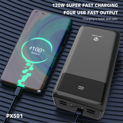 Power Bank Lenyes 65W 50000mAh PX591D