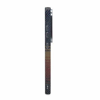 Samsung S26 Ultra Case, Ultra-Thin, SunSet Design, Premium Woven Protection