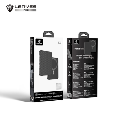 Power Bank Lenyes P32 5000 mAh 20W PD 15W MagSafe