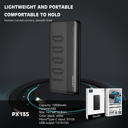 Power Bank Lenyes PX135 10000 mAh