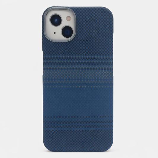 iPhone 13/14 Case, Ultra-Thin, Moonrise Design, Premium Woven Protection