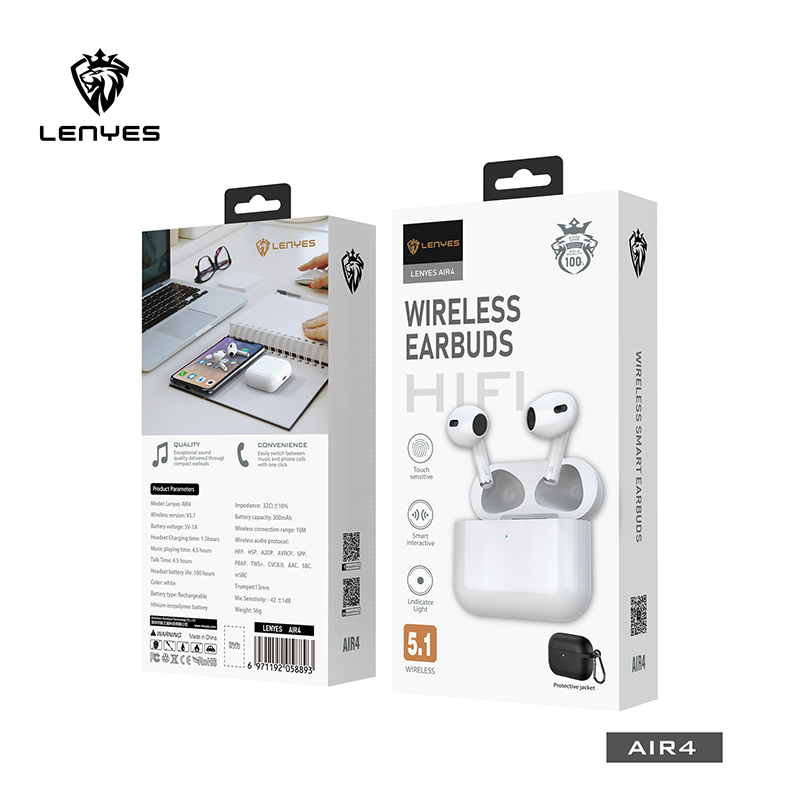 Lenyes TWS Earbuds - Air S4