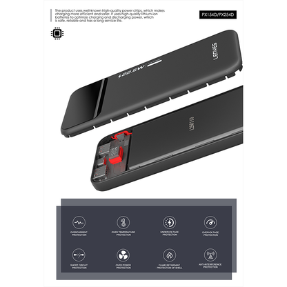 Power Bank Lenyes PX254D 20000 mAh
