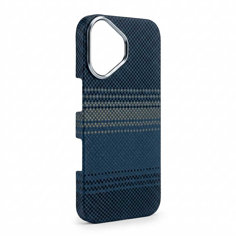iPhone 16 Case, Ultra-Thin, Moonrise Design, Premium Woven Protection