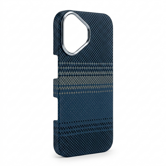 iPhone 16 Case, Ultra-Thin, Moonrise Design, Premium Woven Protection