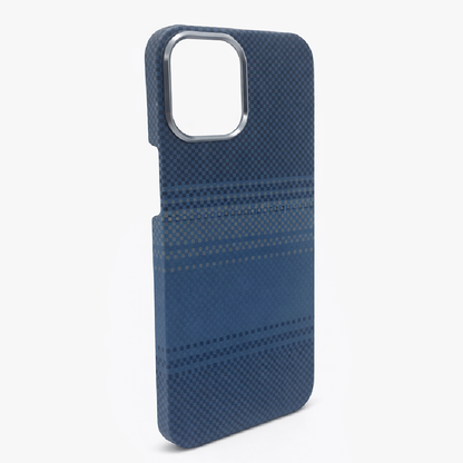 iPhone 13/14 Case, Ultra-Thin, Moonrise Design, Premium Woven Protection