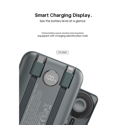 Power Bank Lenyes PW1006D 10000mAh