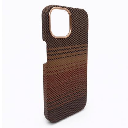 iPhone 13/14 Case, Ultra-Thin, Sunset Design, Premium Woven Protection