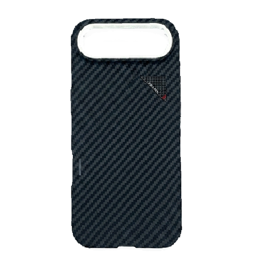 iPhone 17 Air Case, Ultra-Thin, Black/Grey Design, Premium Woven Protection