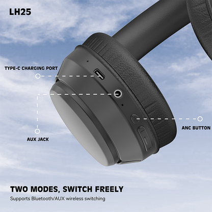 LENYES Wireless ANC  Headphones - LH25