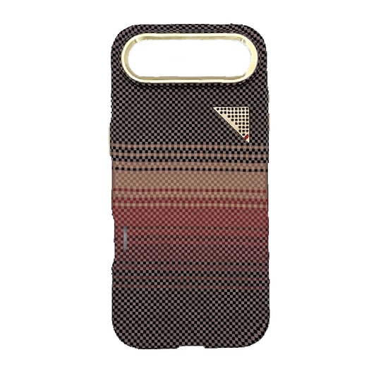 iPhone 17 Air Case, Ultra-Thin, Sunset Design, Premium Woven Protection