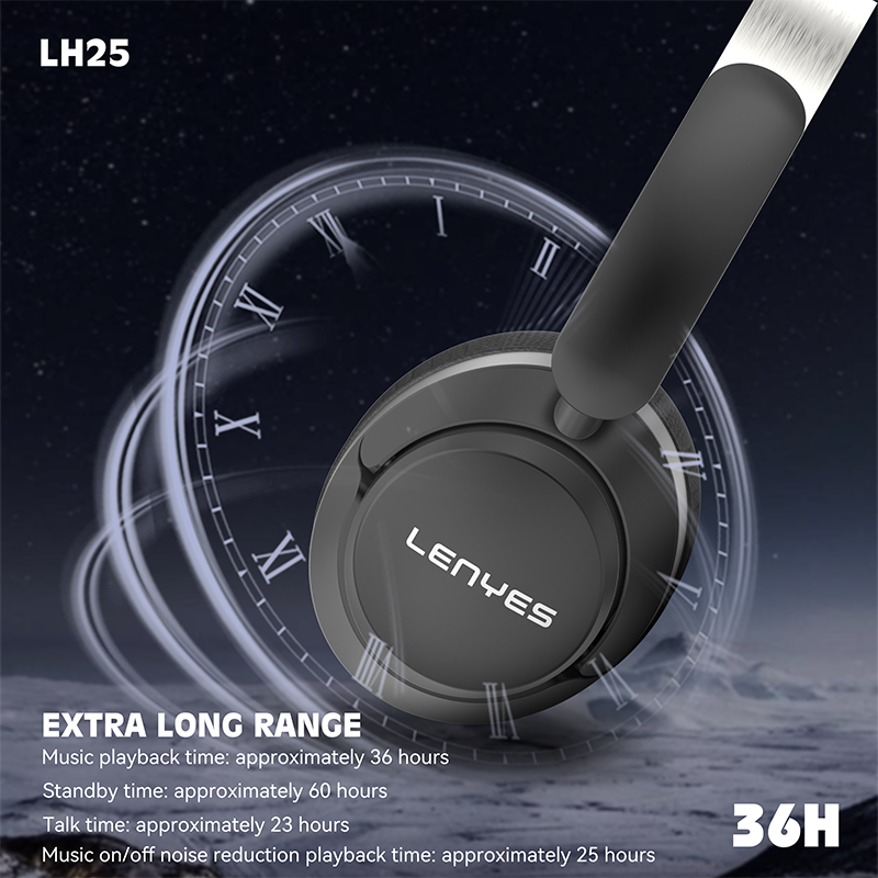 LENYES Wireless ANC  Headphones - LH25
