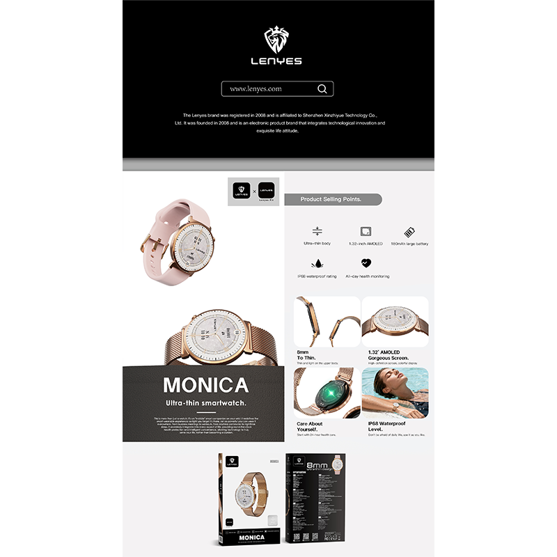 Smart Watch Lenyes Monica