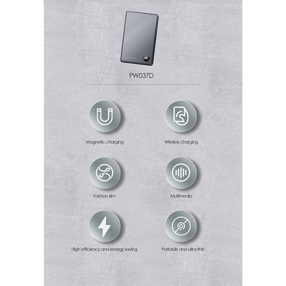 Lenyes Ultra-Slim Power Bank 5000 mAh PW037D