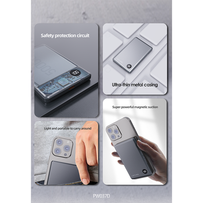 Lenyes Ultra-Slim Power Bank 10000 mAh PW037D