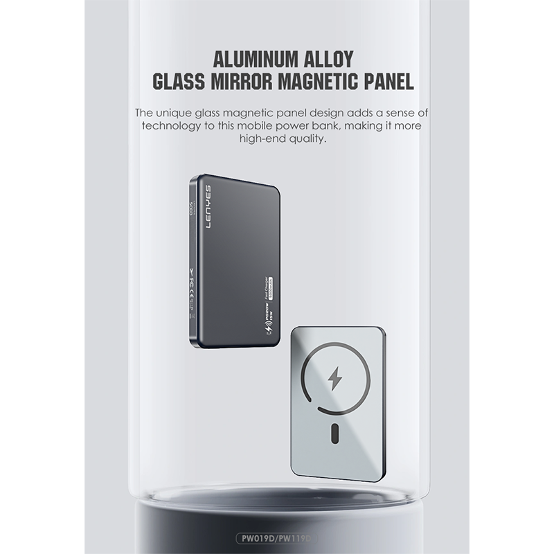 Power Bank Lenyes 10000mAh Wireless