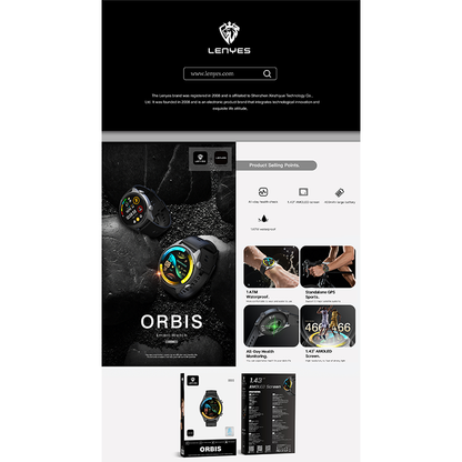 Smart Watch Lenyes Orbis