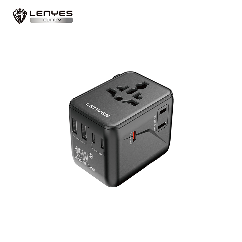 Adapter Lenyes LCH32 45W Universal Travel Adapter