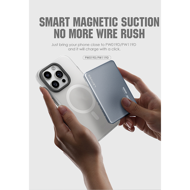 Power Bank Lenyes 10000mAh Wireless